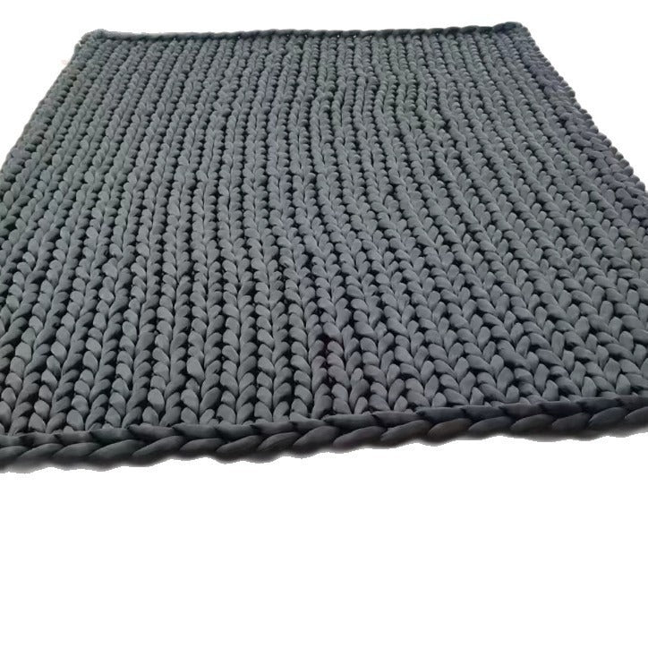 Chunky Knit Throw Blanket