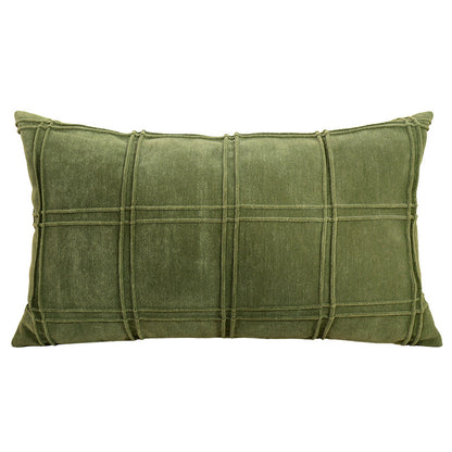 Long Rectangular Lumbar Pillow – Modern Scandinavian Style Sofa & Bed Cushion