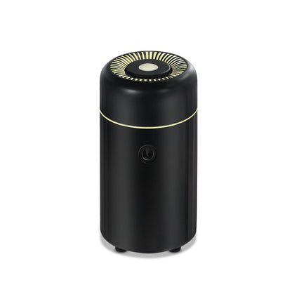Mini Car Aroma Humidifier with Colorful LED Light