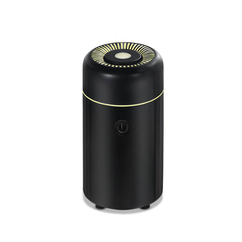Mini Car Aroma Humidifier with Colorful LED Light