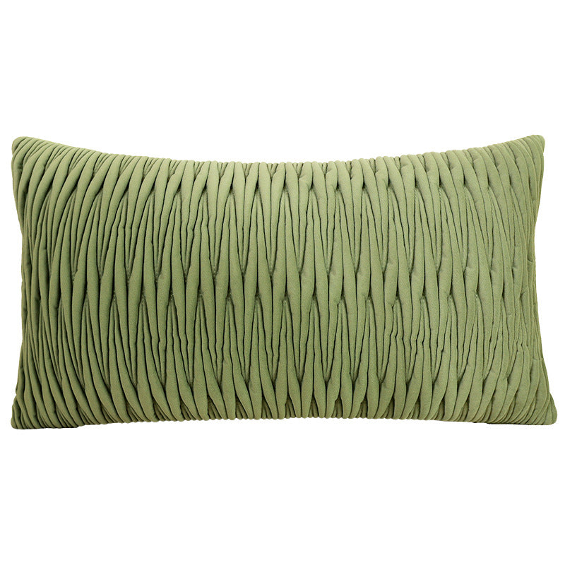 Long Rectangular Lumbar Pillow – Modern Scandinavian Style Sofa & Bed Cushion