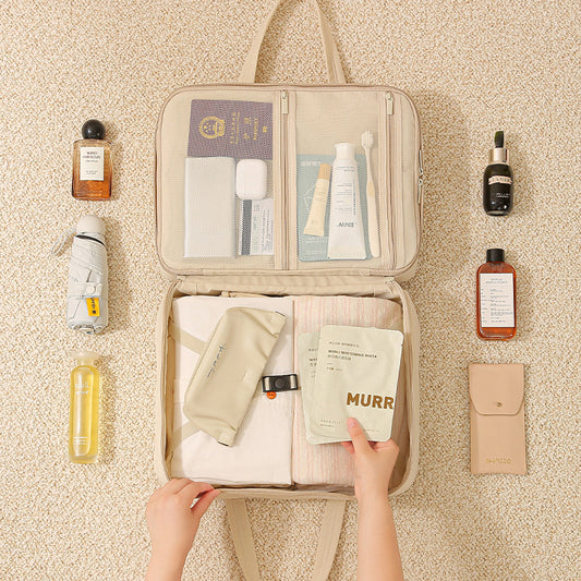 Foldable Travel Storage Bag – Waterproof Handheld Organizer for Luggage & Home
